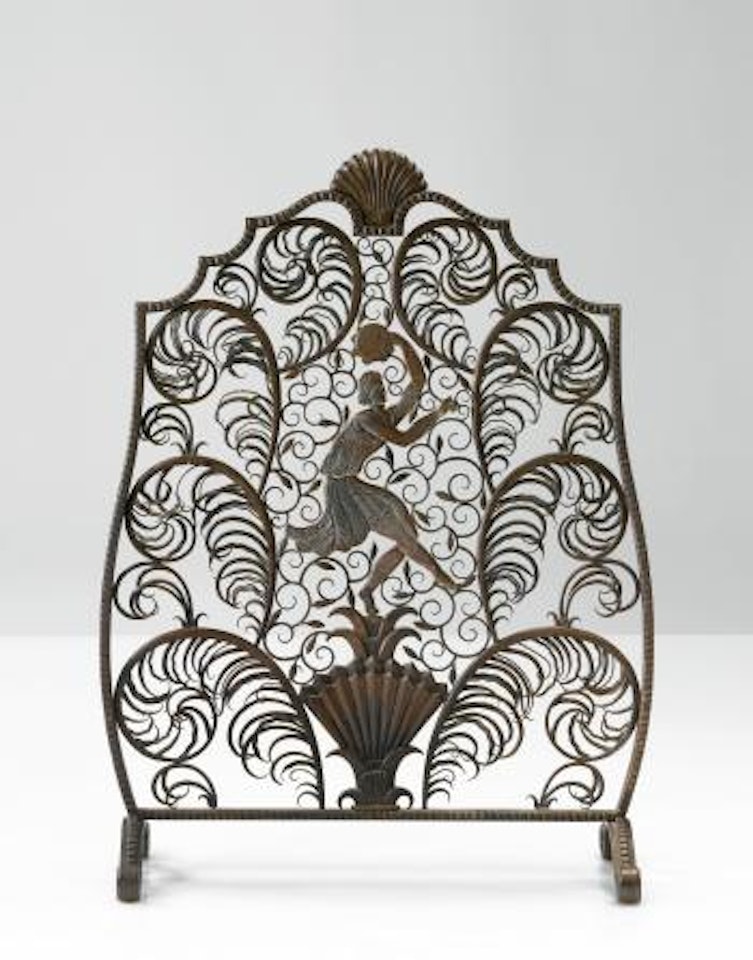 Danseur Fire Screen by Edgar Brandt