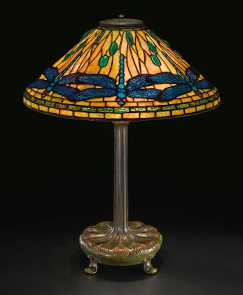 Dragonfly Table Lamp by Tiffany Studios