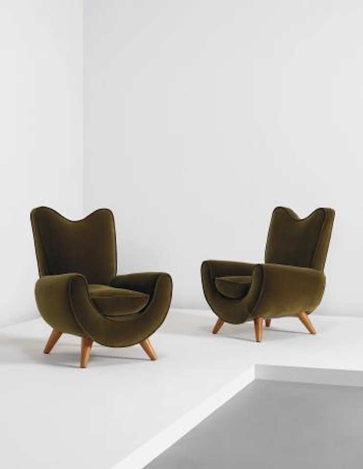 Ambassador armchairs by Jean Royere