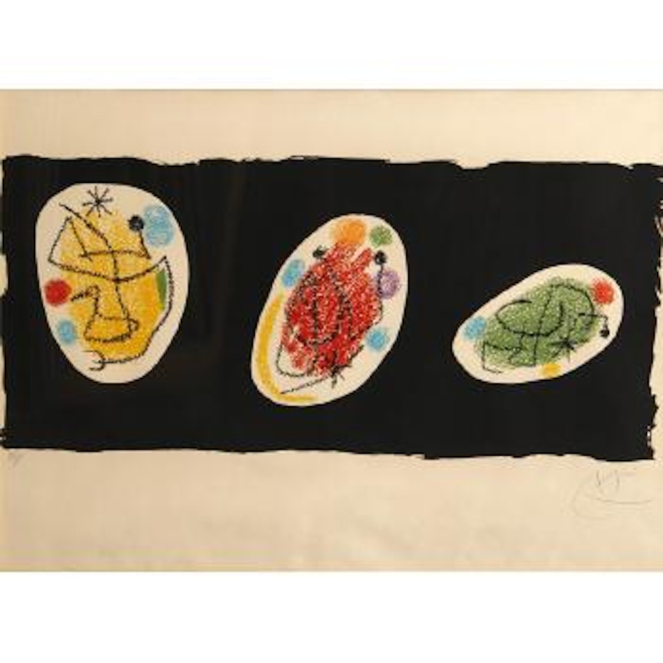 Lithographie pour la Revue XXe siècle (M. 583; C. bk. 122) by Joan Miró