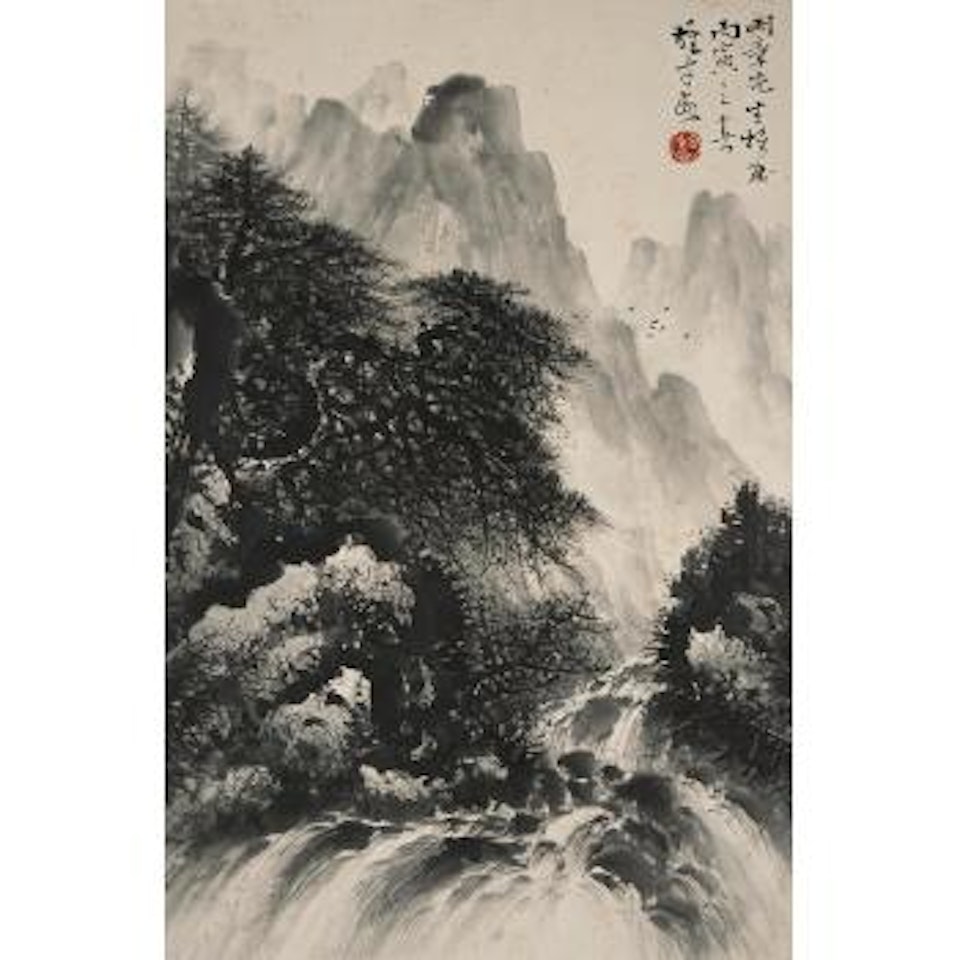 Landscape by Li Xiongcai