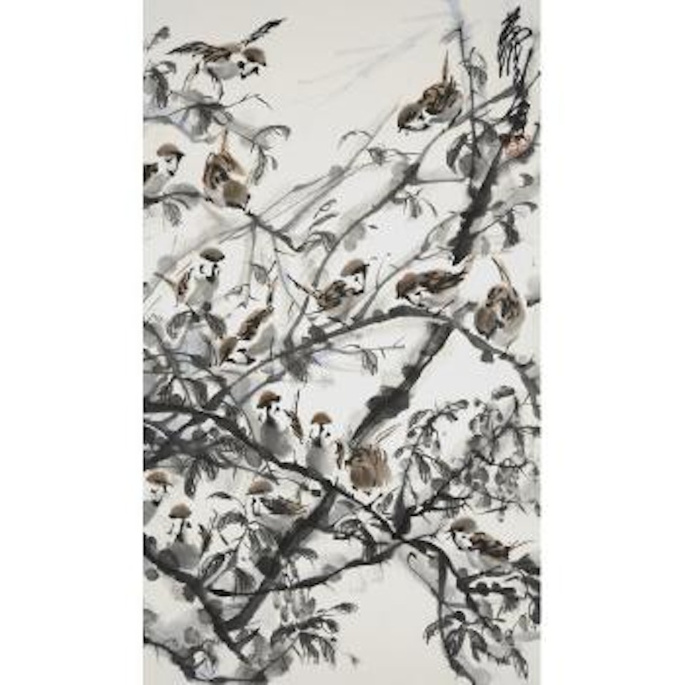 Sparrows by Huang Zhou