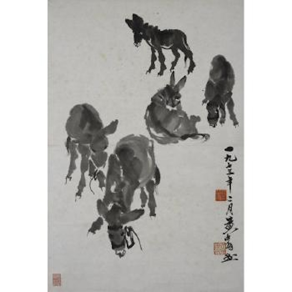Donkeys by Huang Zhou
