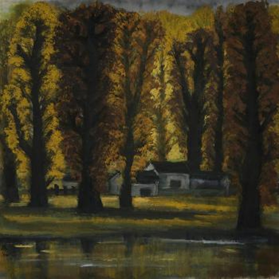 Autumn Scenery by Lin Fengmian
