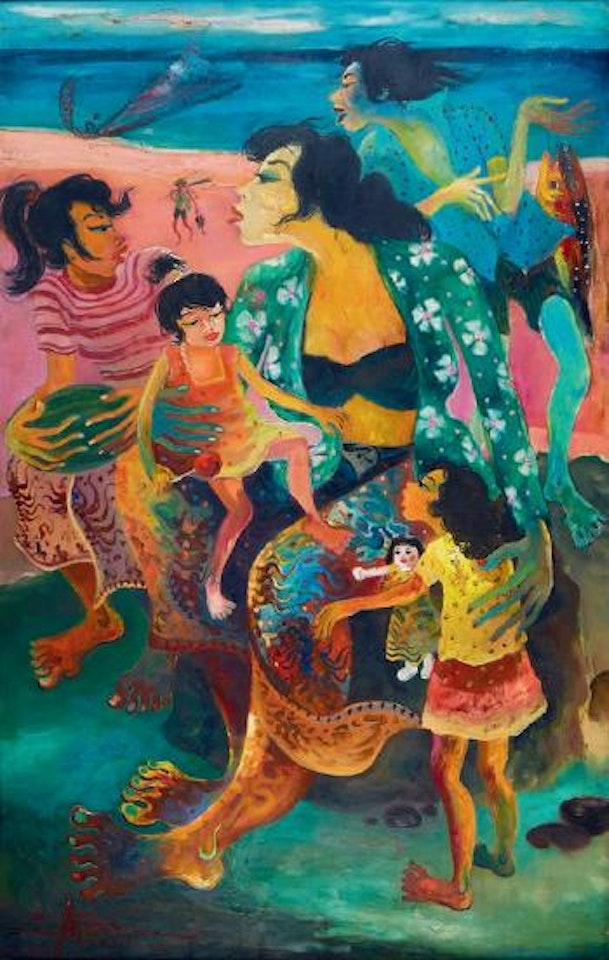 Ibu dan Anak-Anak by Hendra Gunawan