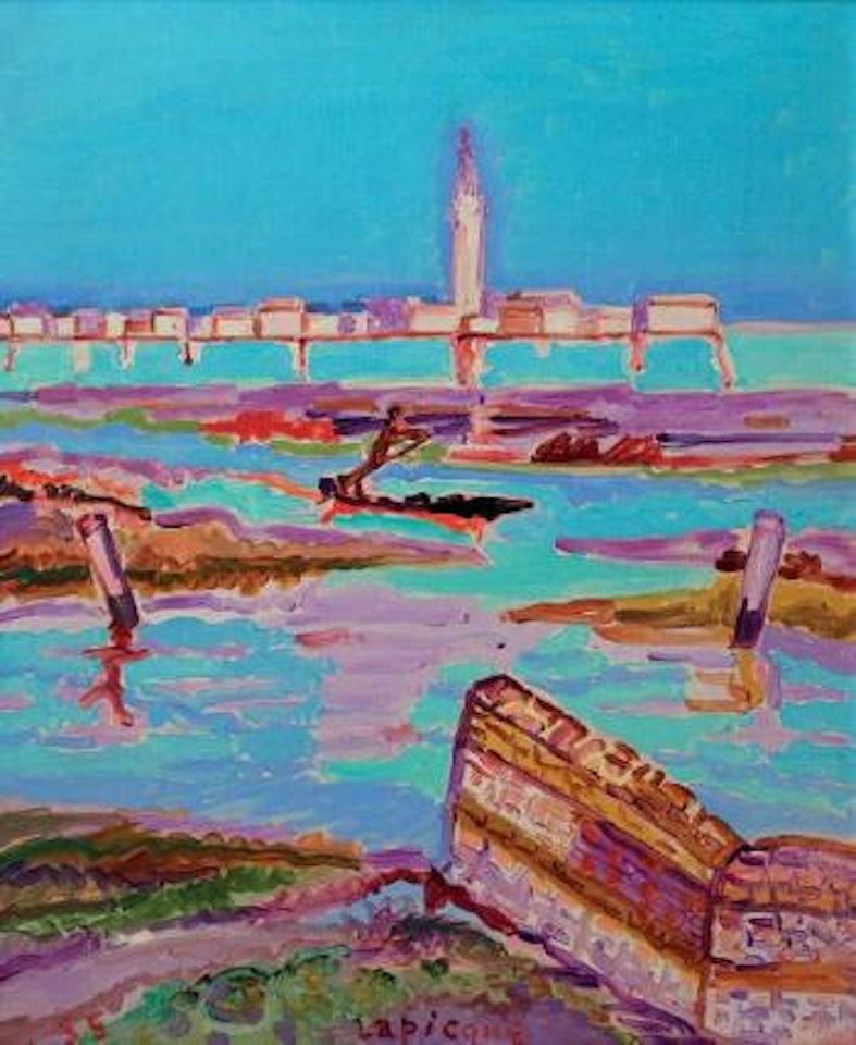 Lagune de Venise et Burano by Charles Lapicque
