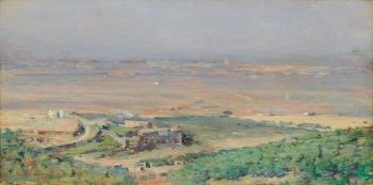 Landschaft in der Toskana by Theodore Robinson