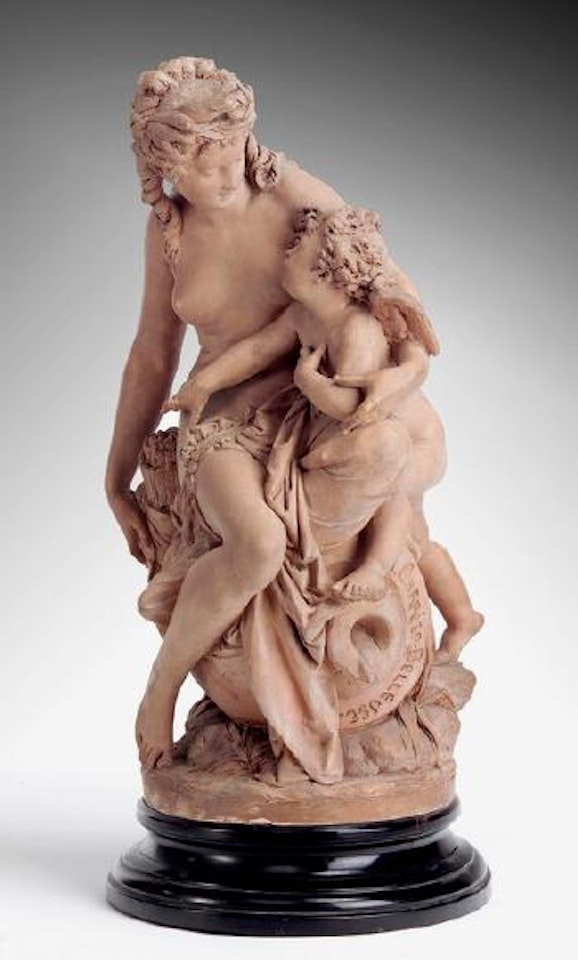 Quellnymphe und Amor by Albert-Ernest Carrier-Belleuse