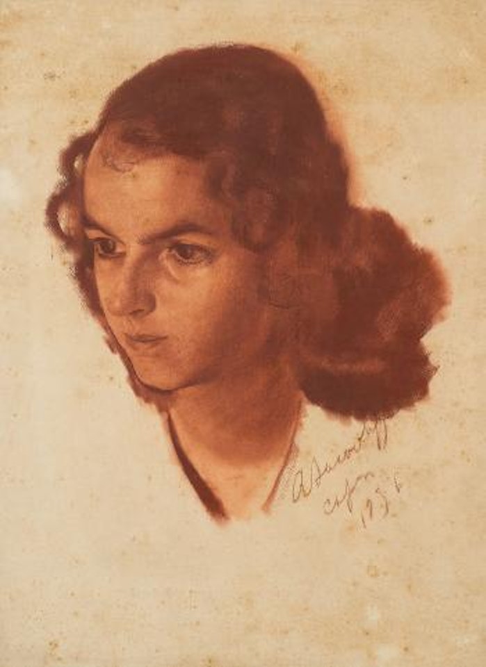 Senza titolo (Ritratto femminile) by Alexander Evgenievich Yakovlev