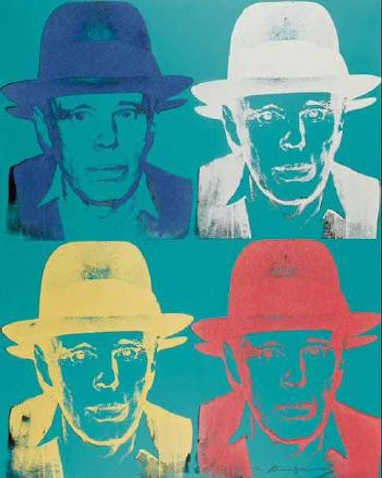 Joseph Beuys by Andy Warhol