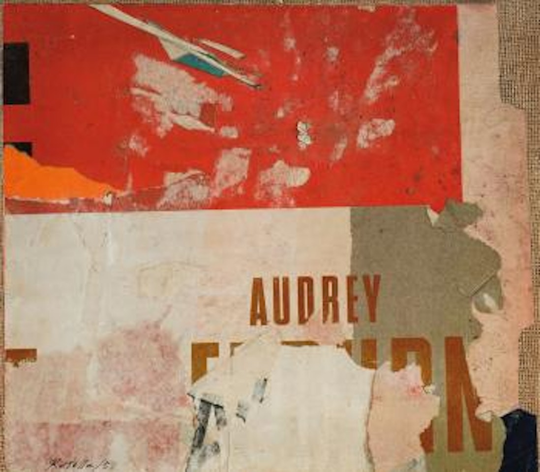 Décollage (Audrey) by Mimmo Rotella