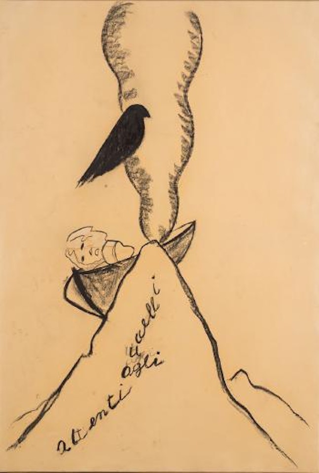 Attenti agli uccelli by Enzo Cucchi