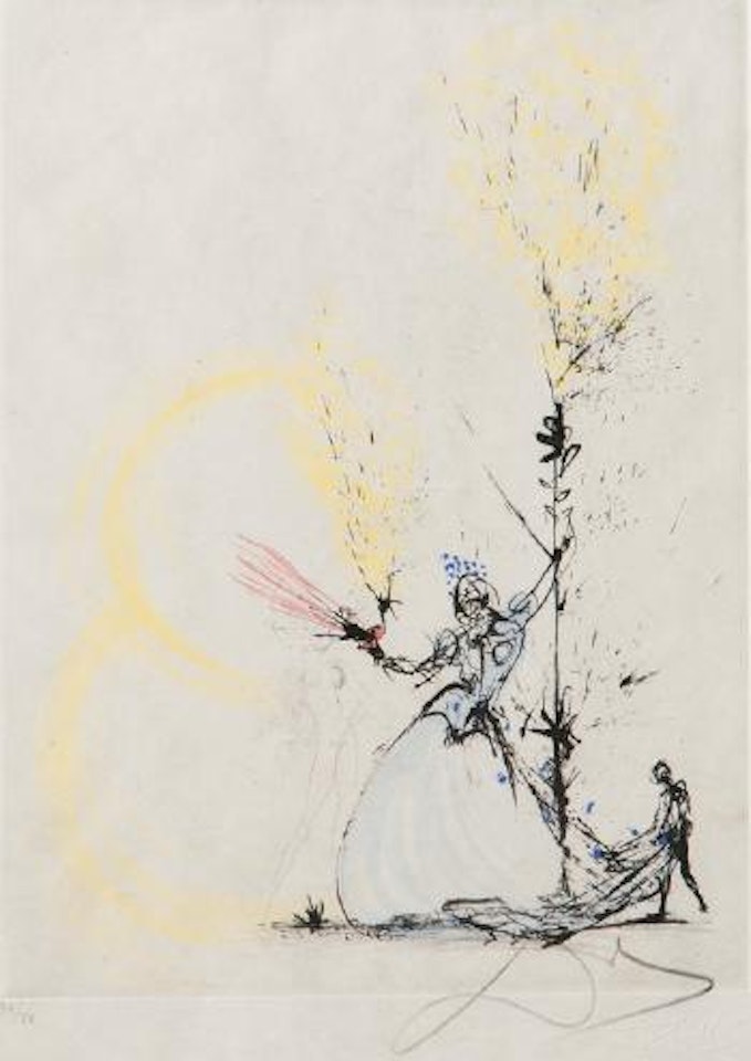 La Fille au Page by Salvador Dali