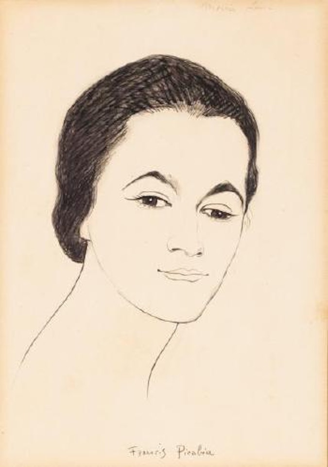 Portrait de Maria Lani by Francis Picabia