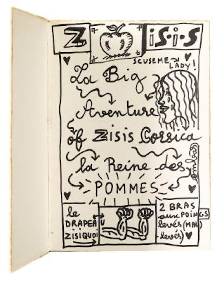 Les big aventures de Zisis de Corsica dans l'autre dimension la femme qui ne m'aime pas by Robert Combas