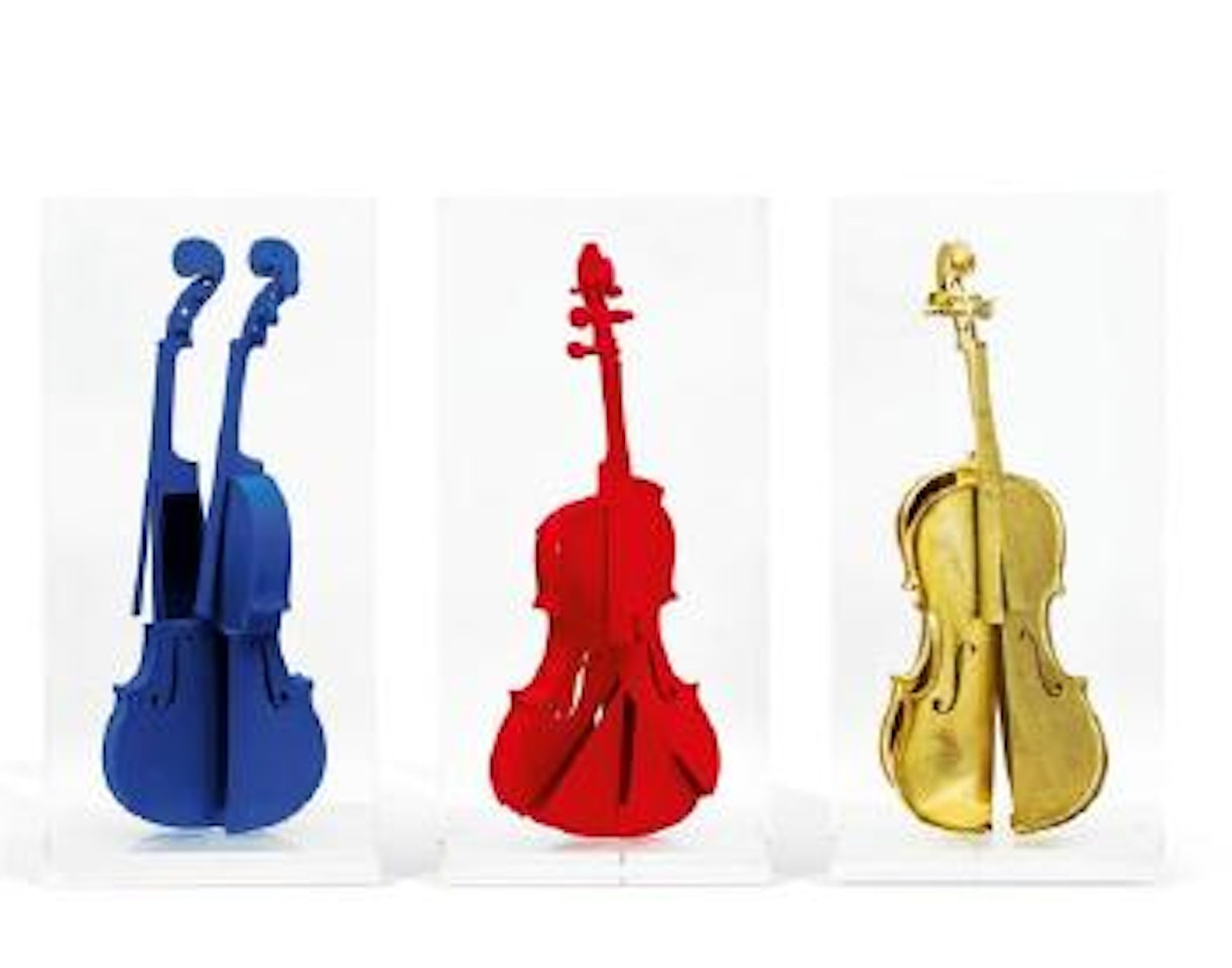 Hommage à Yves Klein by Arman