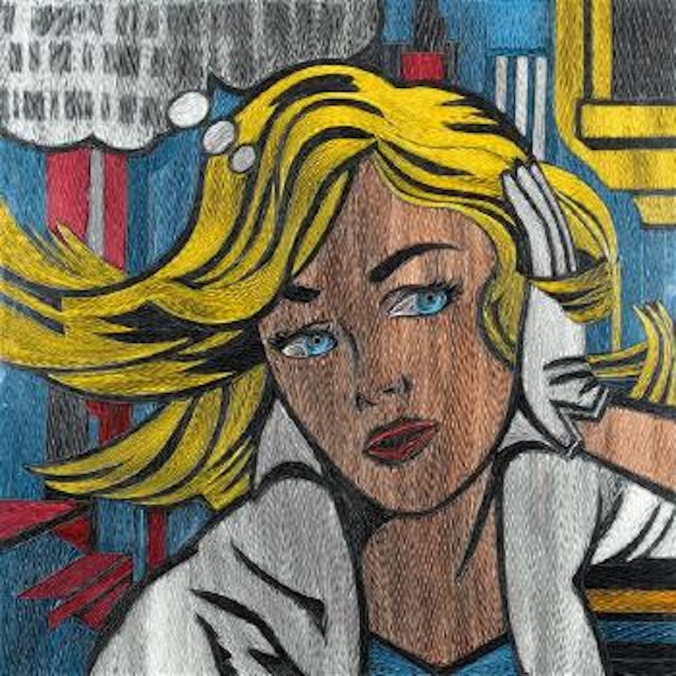 Hommage au Pop Art, Ommage à R Lichtenstein by Pavlos Dionyssopoulos
