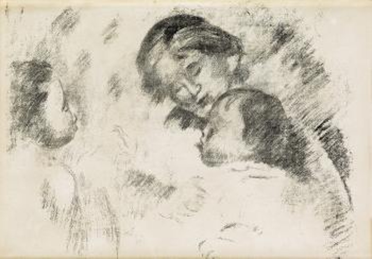 Une Mère et Deux Enfants by Pierre-Auguste Renoir