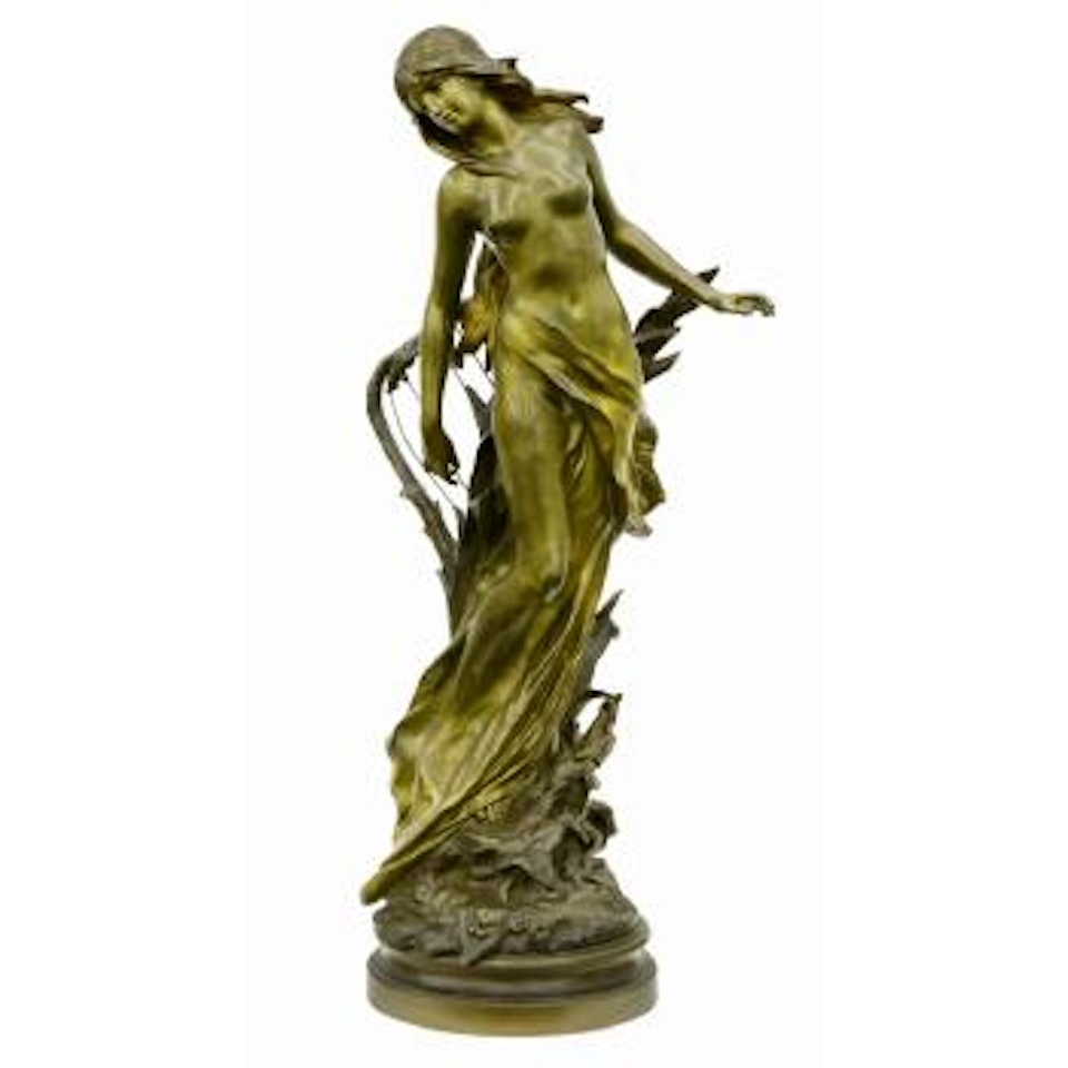 Danseuse a la lyre by Mathurin Moreau