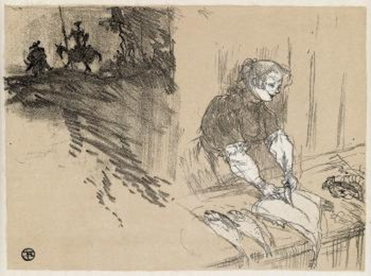 Couverture pour Les Courtes Joies by Henri de Toulouse-Lautrec