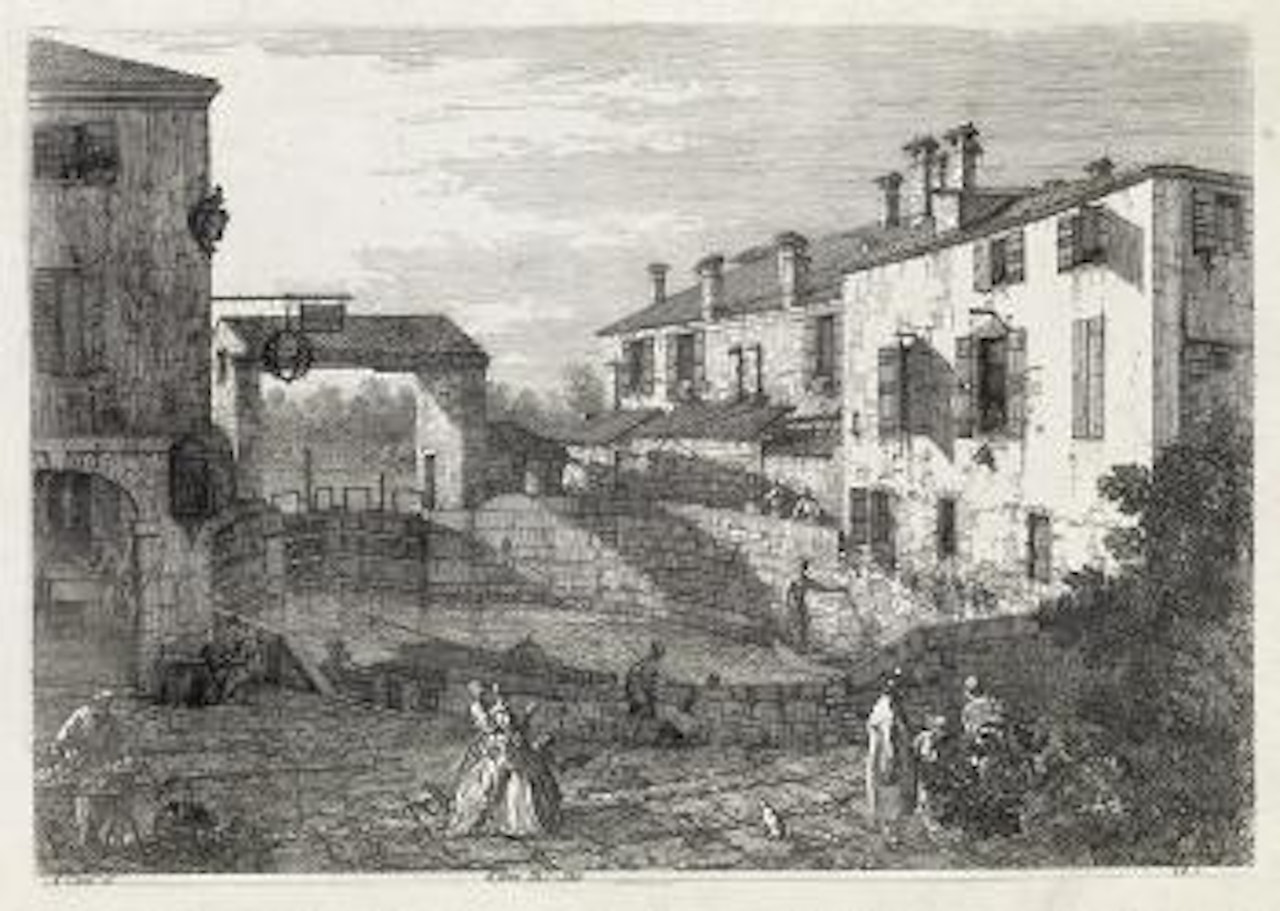 Le Porte del Dolo by Canaletto
