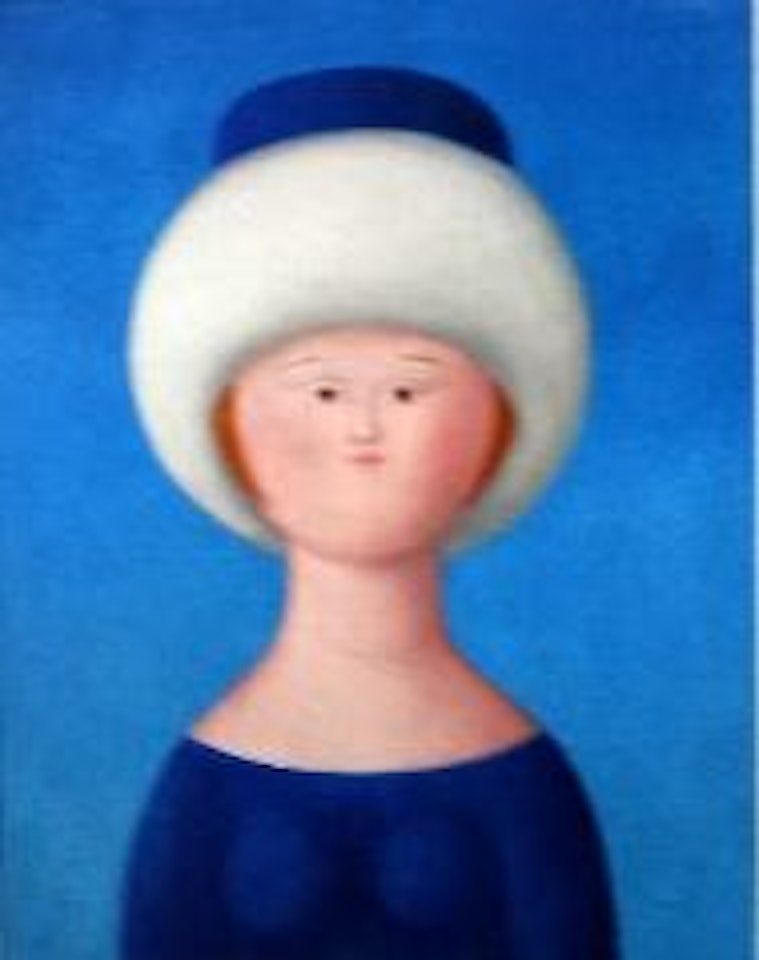 Figura femminile con colbacco by Antonio Bueno