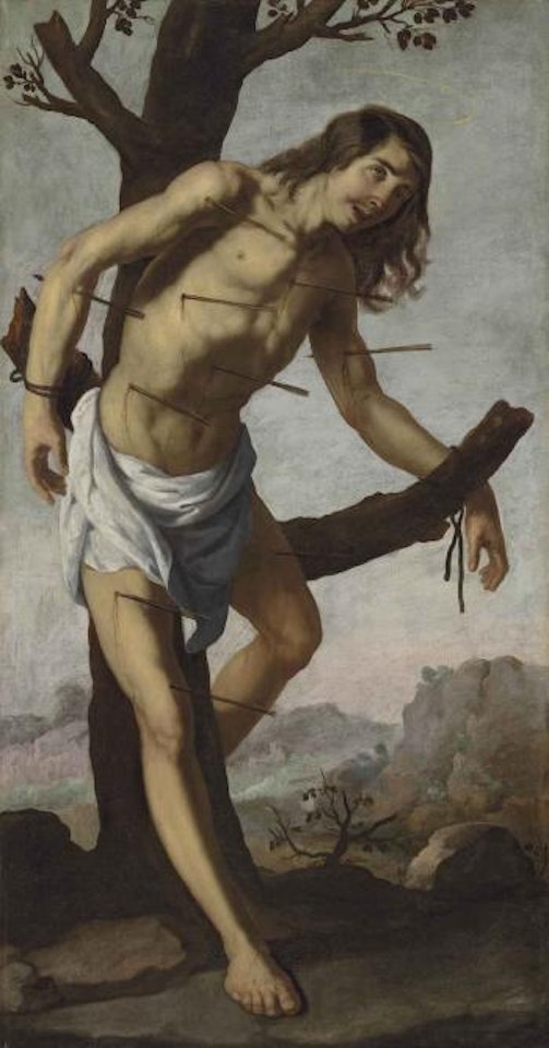 The Martyrdom of Saint Sebastian by Francisco de Zurbaran
