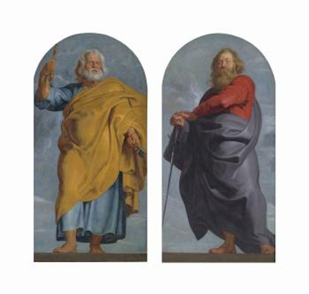 Saint Peter; and Saint Paul by Peter Paul Rubens