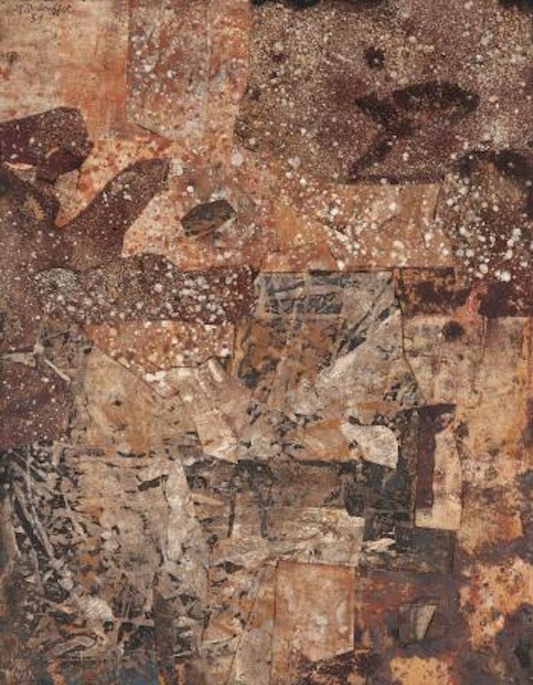 Topographie Pariétale by Jean Dubuffet