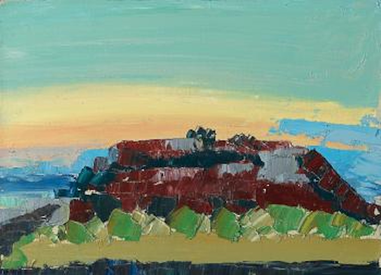 Paysage De Provence (Grignan) by Nicolas de Staël