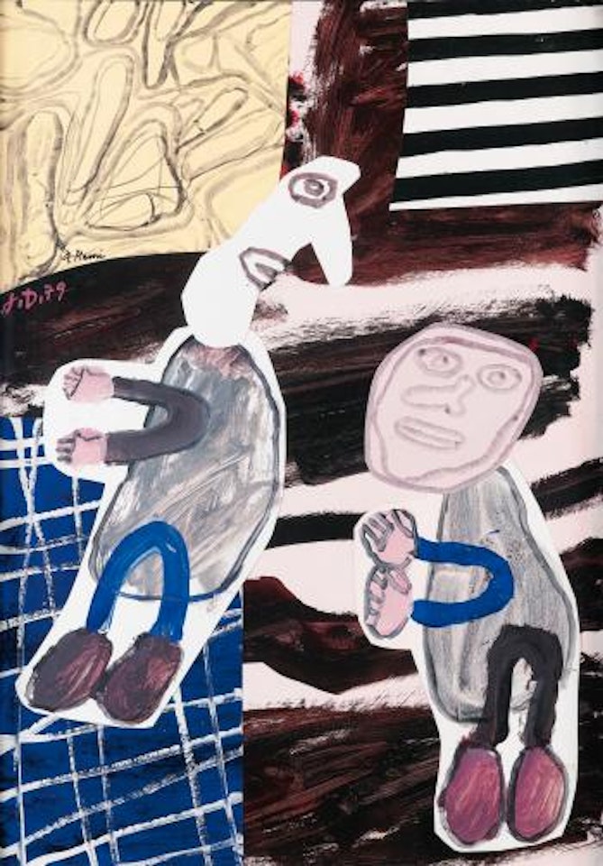 Echange D'opinions by Jean Dubuffet