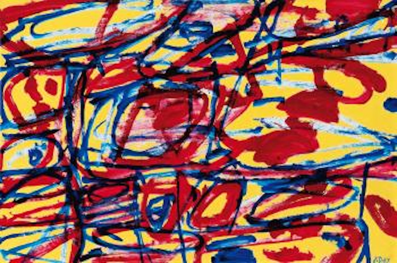 Mire G39 (Kowloon) by Jean Dubuffet