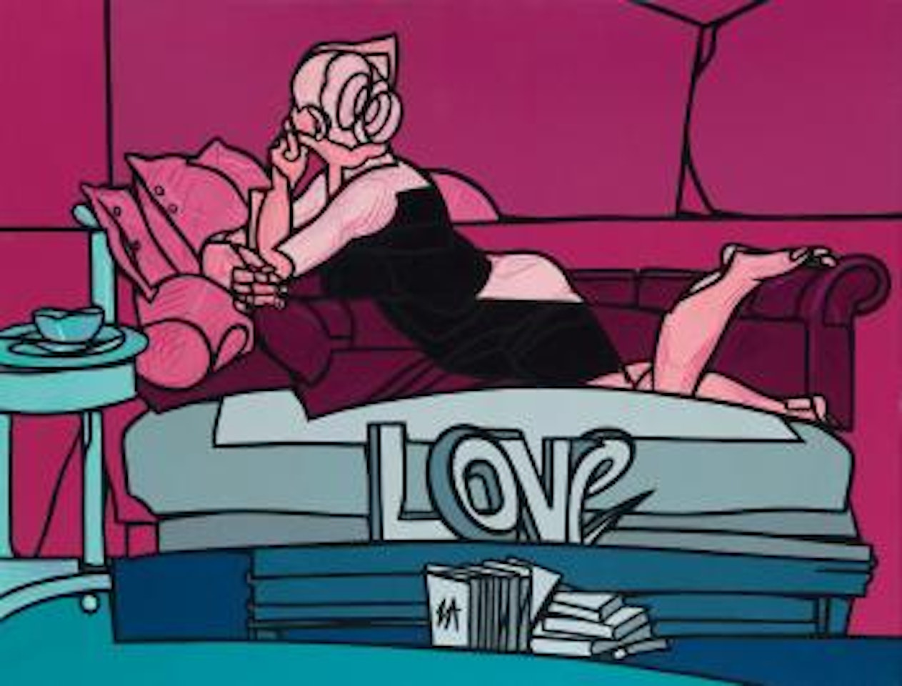 Amore by Valerio Adami