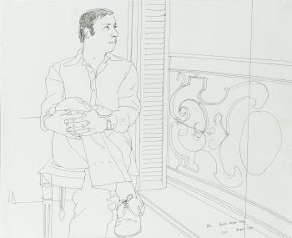 Mo, Pavillon Sévigné, Vichy by David Hockney