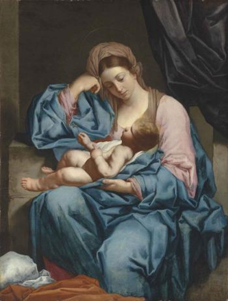 The Madonna and Child by Roman School