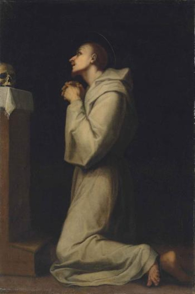 Saint Francis at Prayer by Florentine School