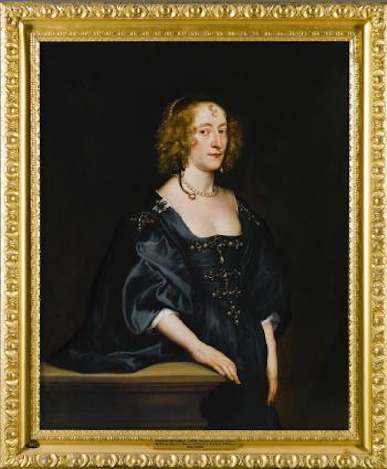 Portrait of Frances Devereux, Countess of Hertford, and later Duchess of Somerset by Anthony van Dyck