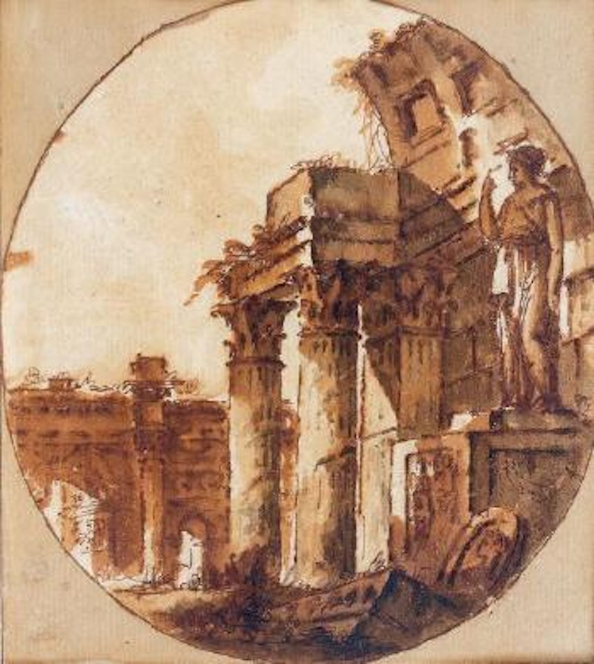 Ruines romaines by Victor Jean Nicolle
