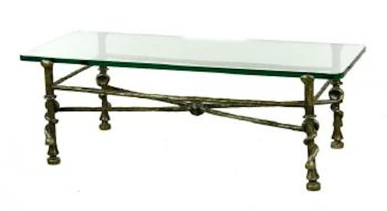 Torsade table by Diego Giacometti