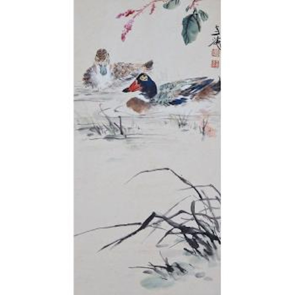 Two Ducks by Wang Xuetao