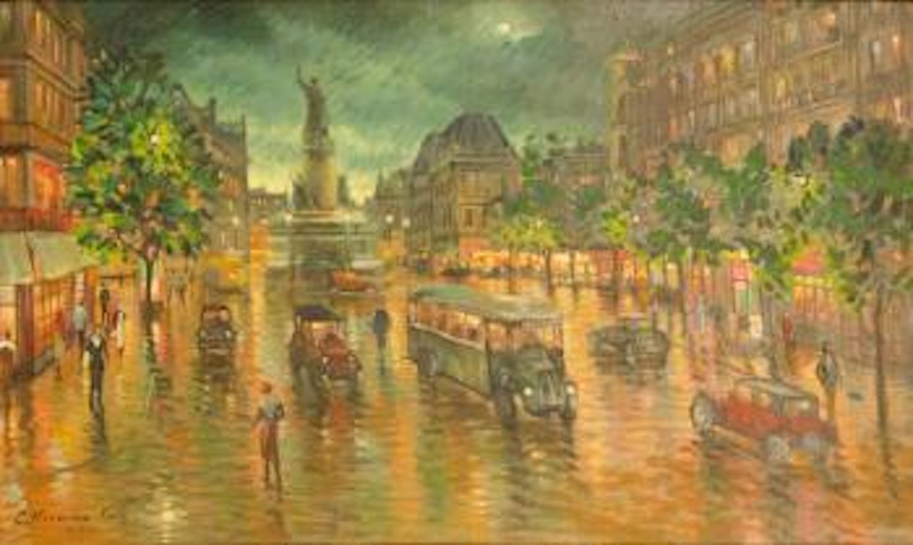 Paris by Konstantin Alekseevich Korovin