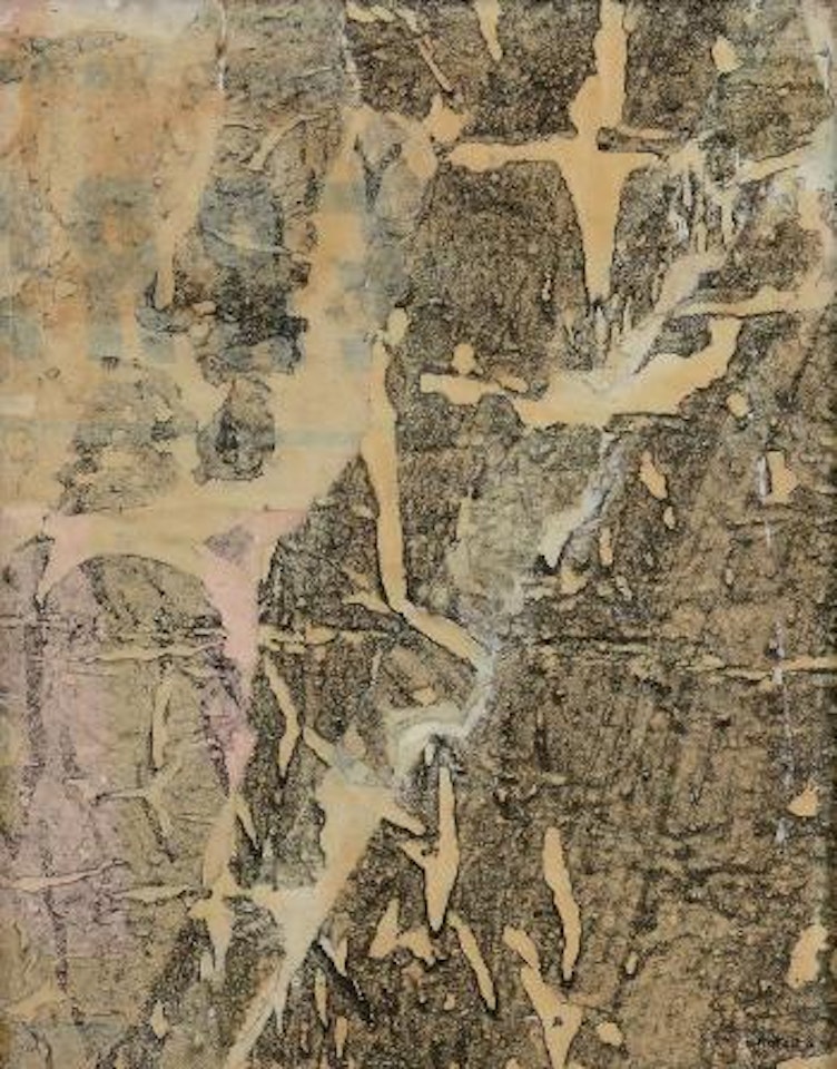 Senza titolo by Mimmo Rotella
