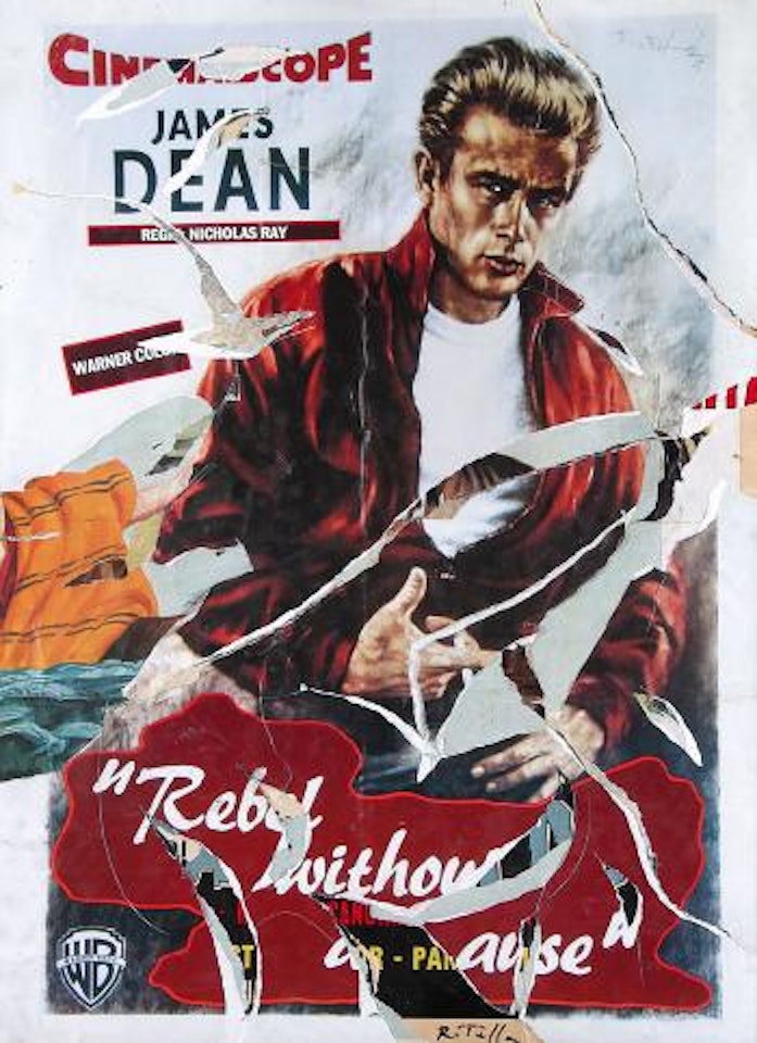 Rebel by Mimmo Rotella