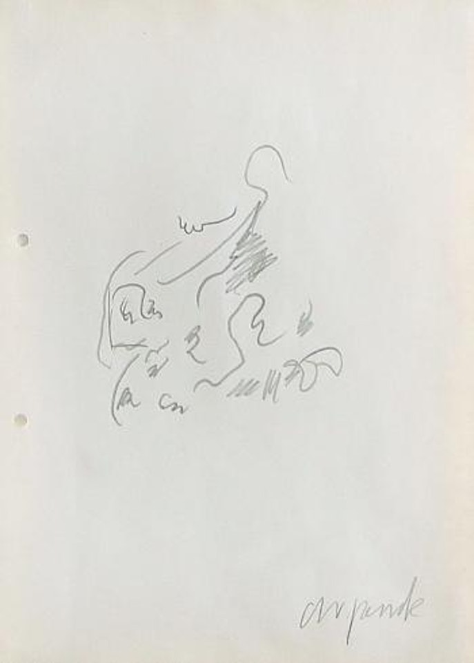 Skizze by A.R. Penck