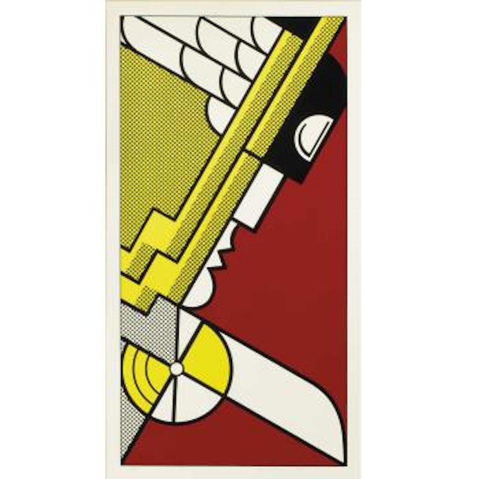 Salute to Aviation (Corlett 63) by Roy Lichtenstein