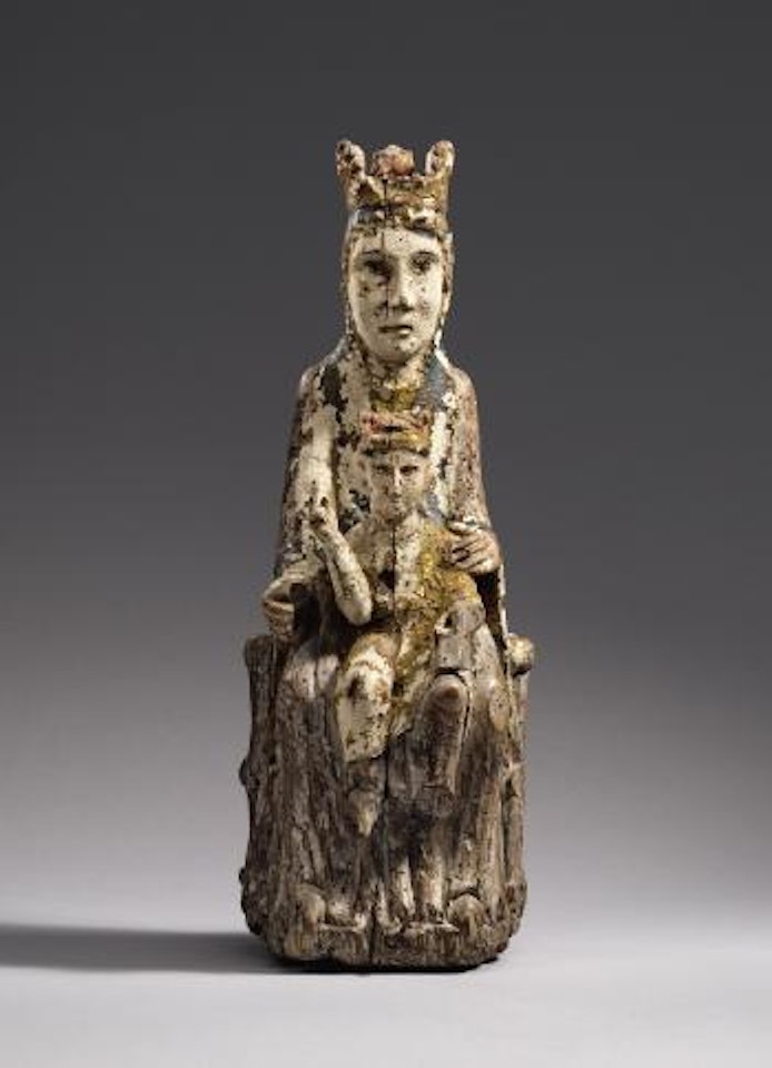 Thronende Muttergottes by French School