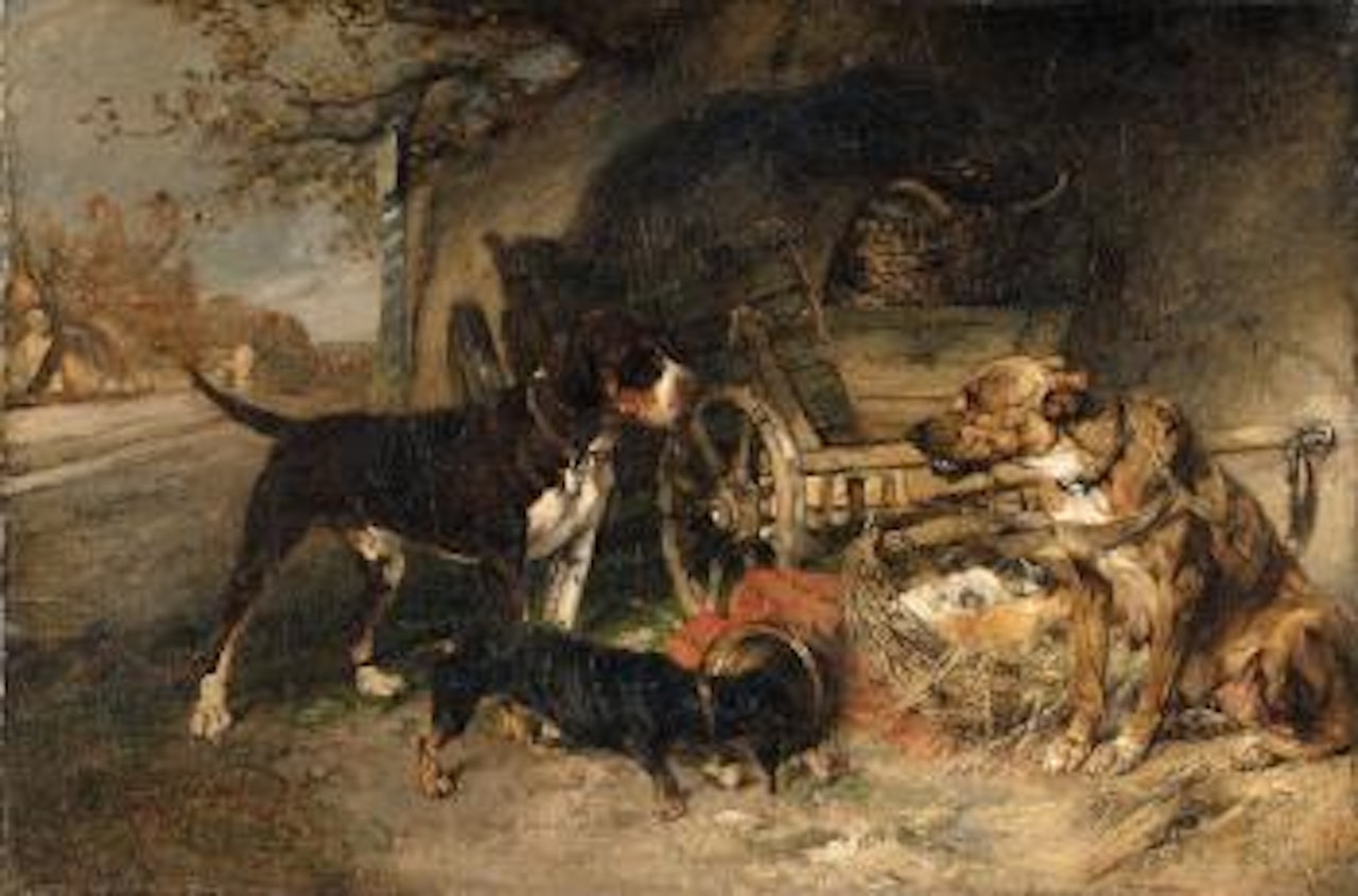 Ein Straßenraub by Heinrich von Zugel