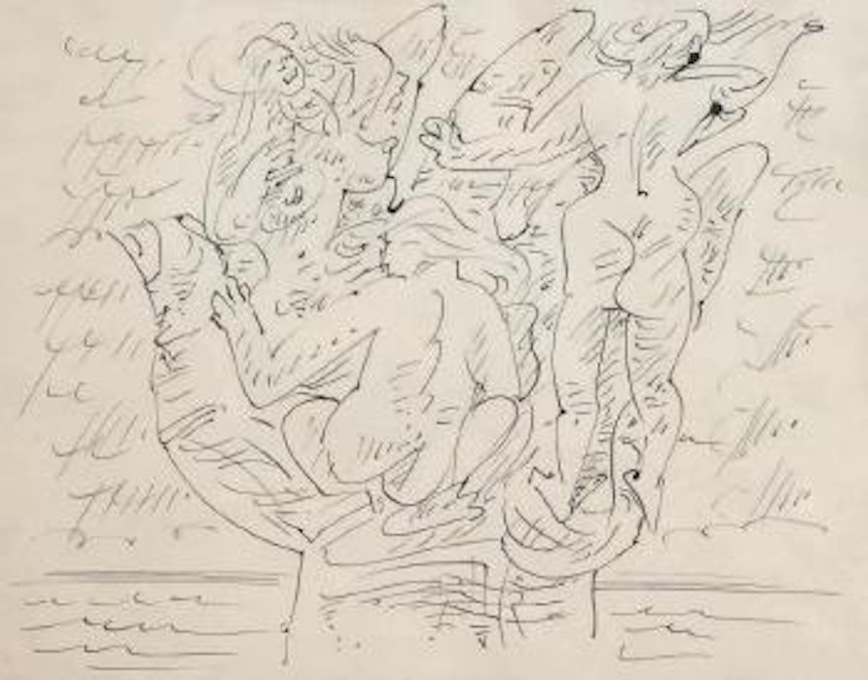 La main de Neptune XV by André Masson