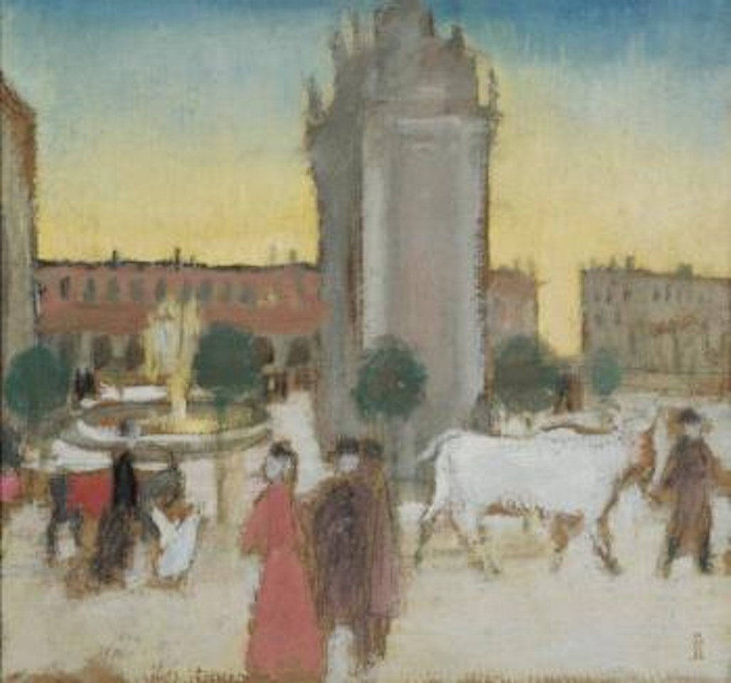 Centre ville by Maurice Denis