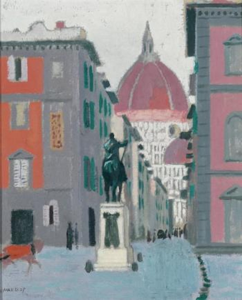 Florence with a View of the Duomo by Maurice Denis